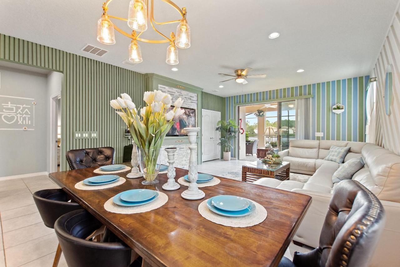 Stylish Cozy Family Getaway With Private Pool And Lake View Kissimmee Kültér fotó