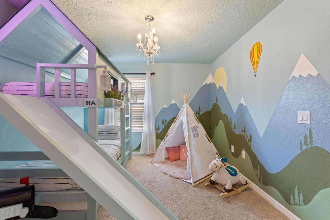 Stylish Cozy Family Getaway With Private Pool And Lake View Kissimmee Kültér fotó