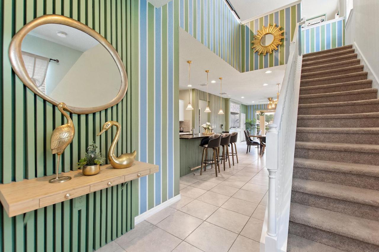 Stylish Cozy Family Getaway With Private Pool And Lake View Kissimmee Kültér fotó